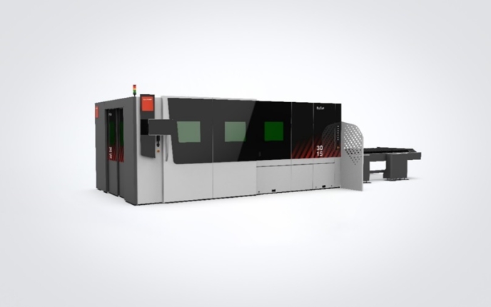 ByCut: The proven laser cutter forms the basis for the individually configurable laser cutting system. 