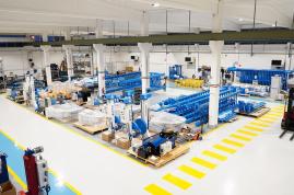  "syncrolift valley" production hall at Sideros