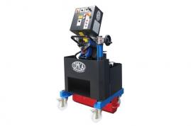 New OMCA bevelling machine, the only one of its kind. 