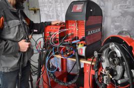 Switchbox AXXAIR : Use two welding heads with a single orbital power source